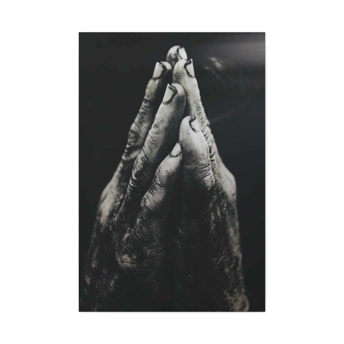 Praying hands image