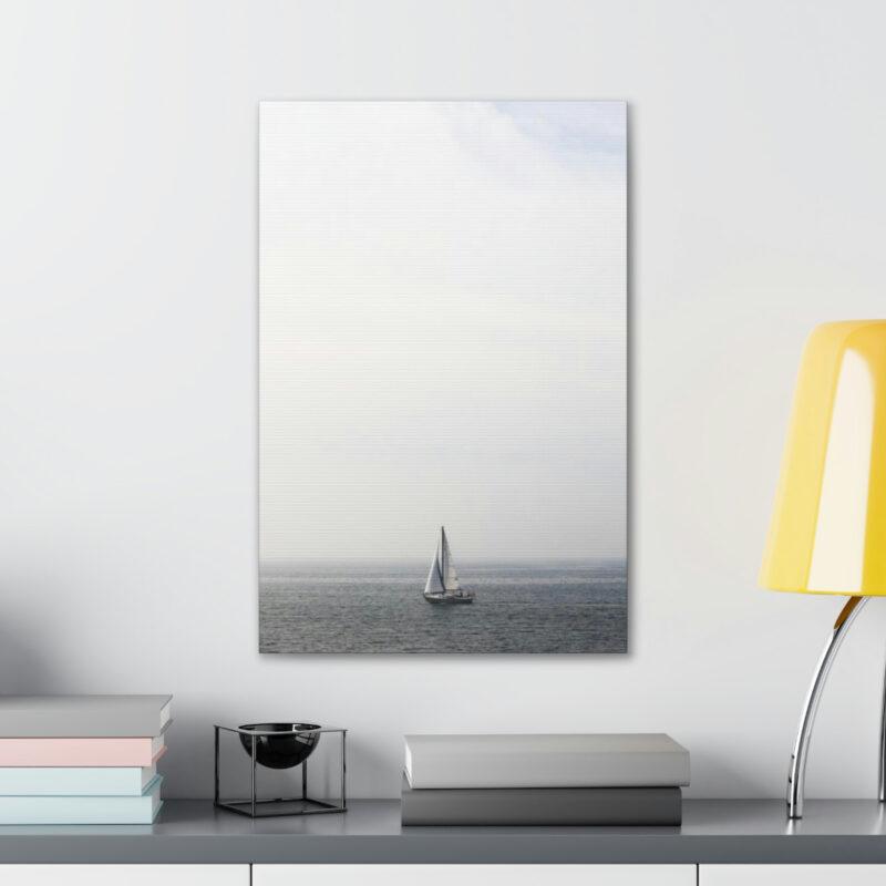 Sailing boat wall art