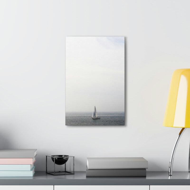 Sailing boat wall art