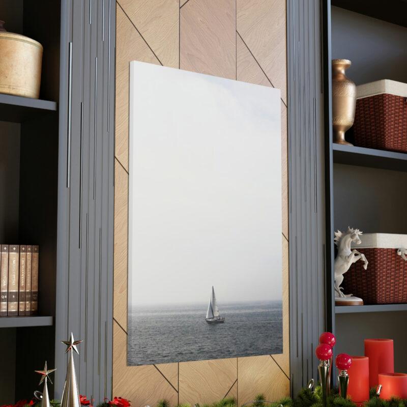 Sailing boat wall art