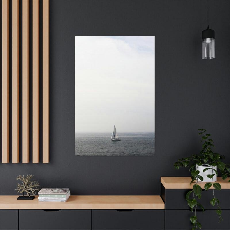 Sailing boat wall art