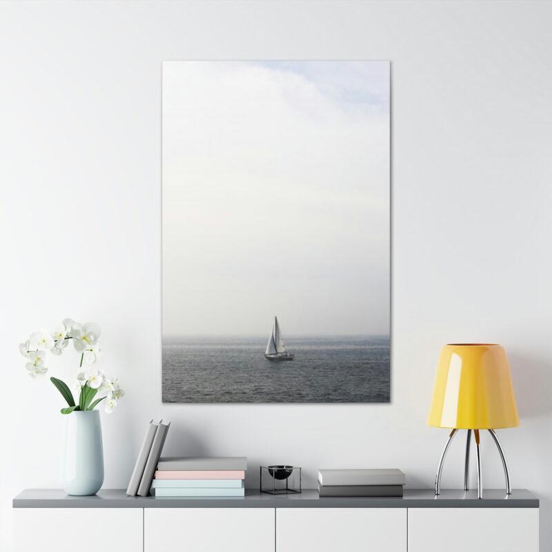 Sailing boat wall art