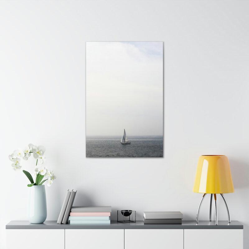 Sailing boat wall art