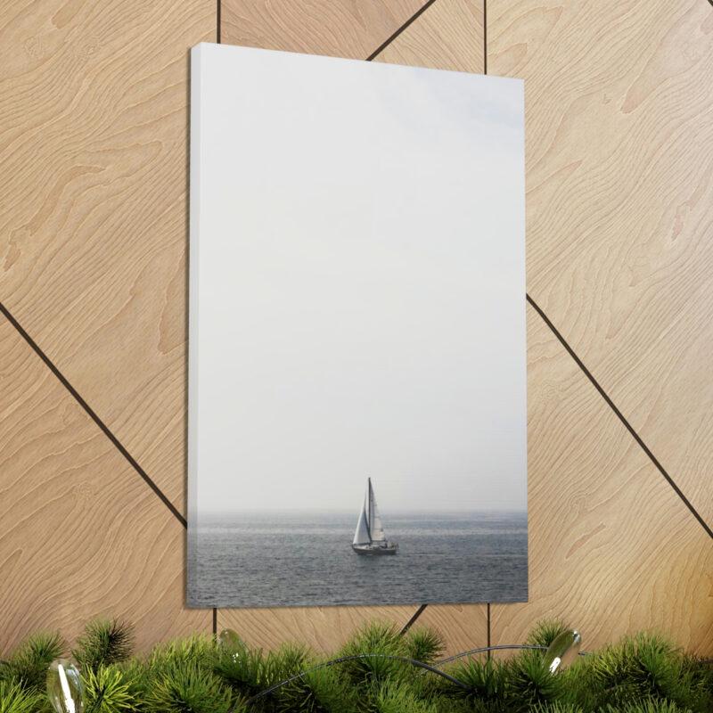 Sailing boat wall art