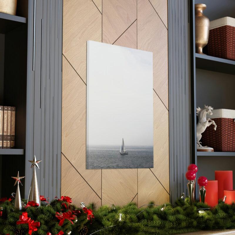 Sailing boat wall art