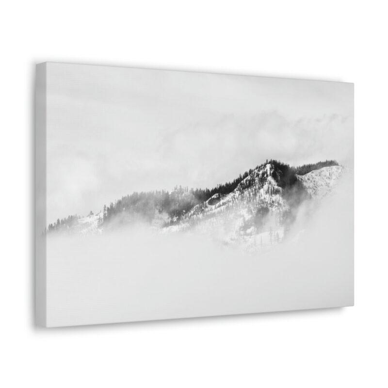 Snowy mountain art