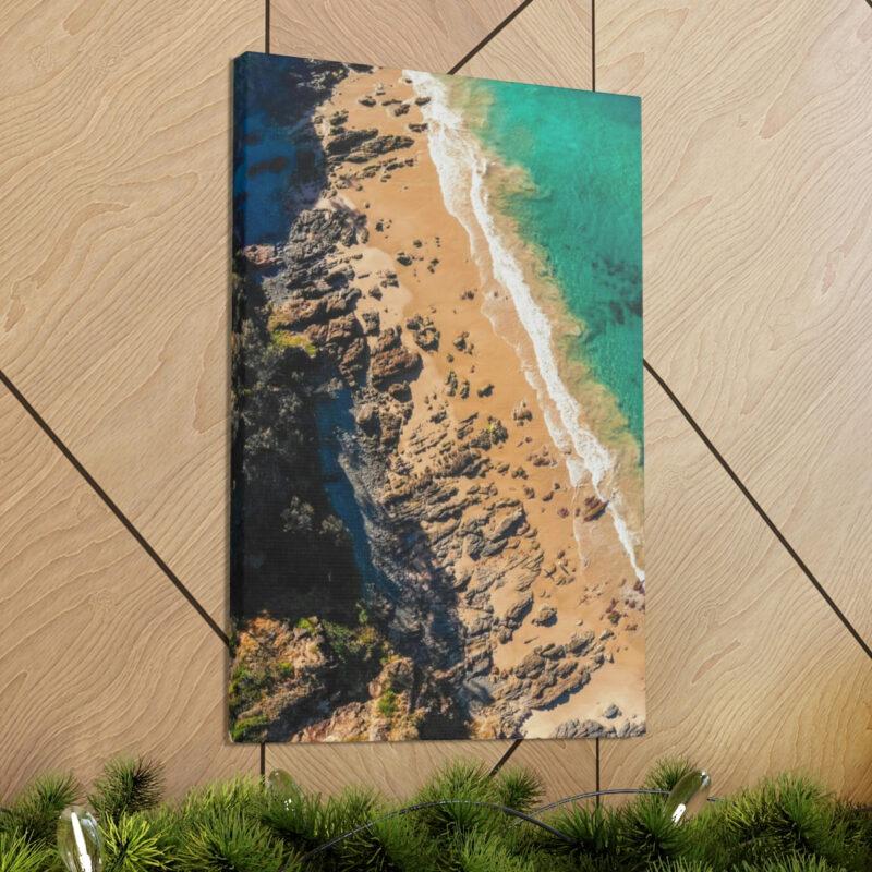 Aerial beach picture