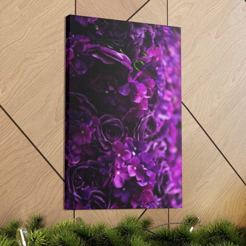 Picture of purple flowers