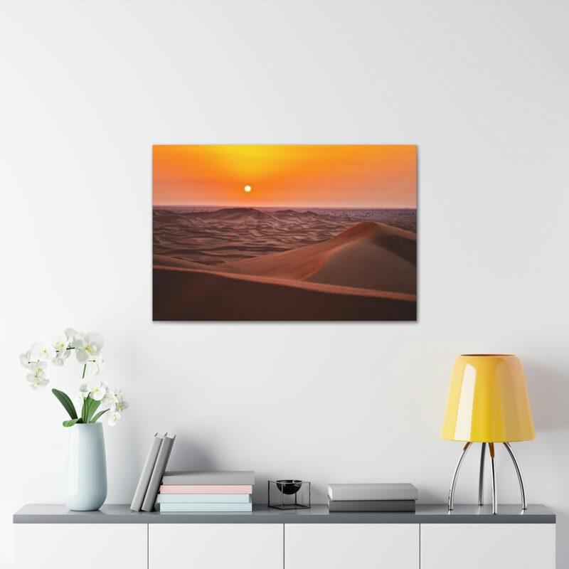 Sand dunes art