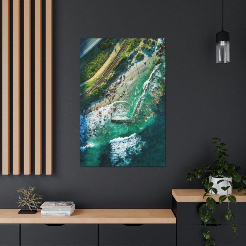 Waves wall art