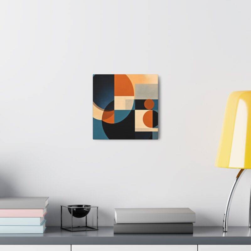 Abstract art geometric shapes