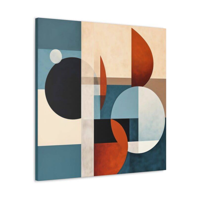 Abstract geometric wall art