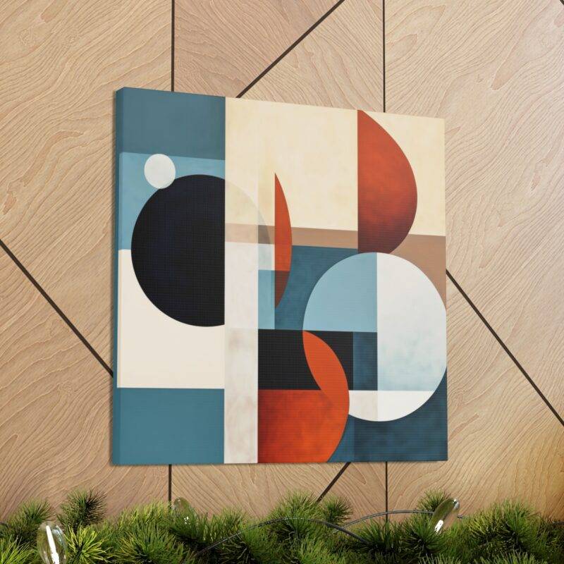 Abstract geometric wall art