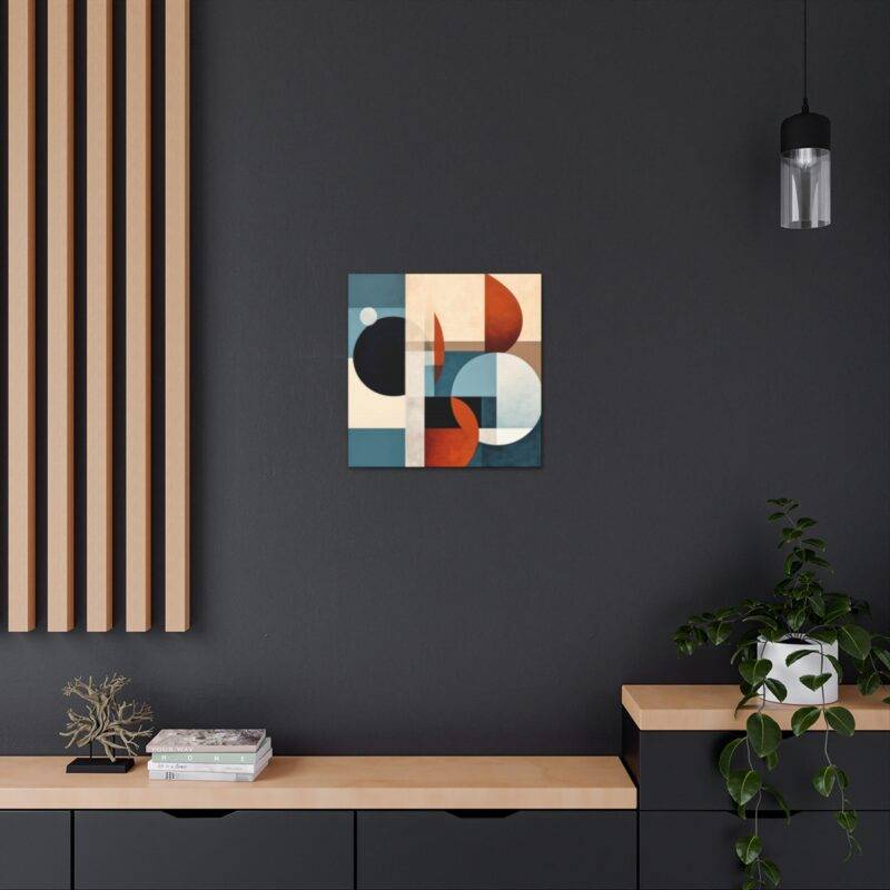 Abstract geometric wall art