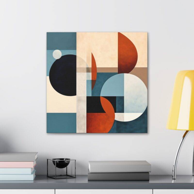 Abstract geometric wall art