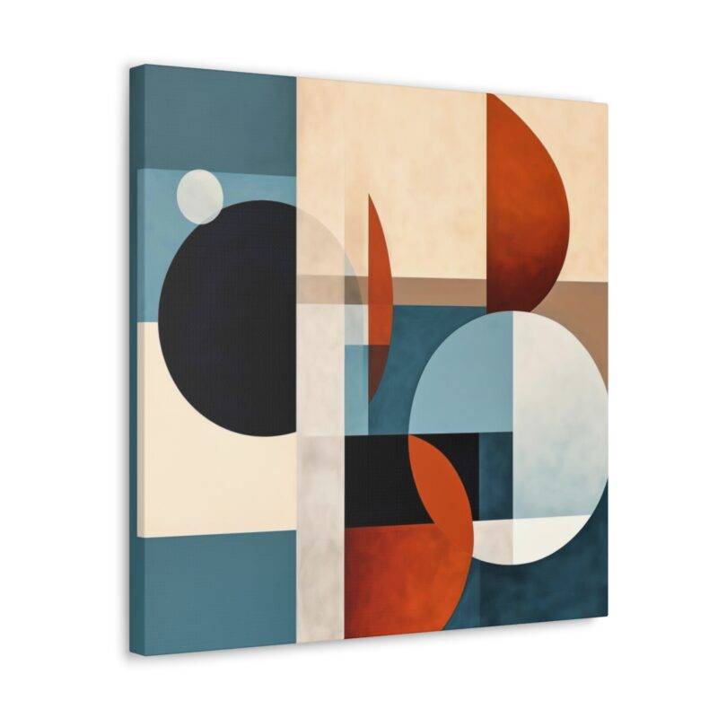 Abstract geometric wall art