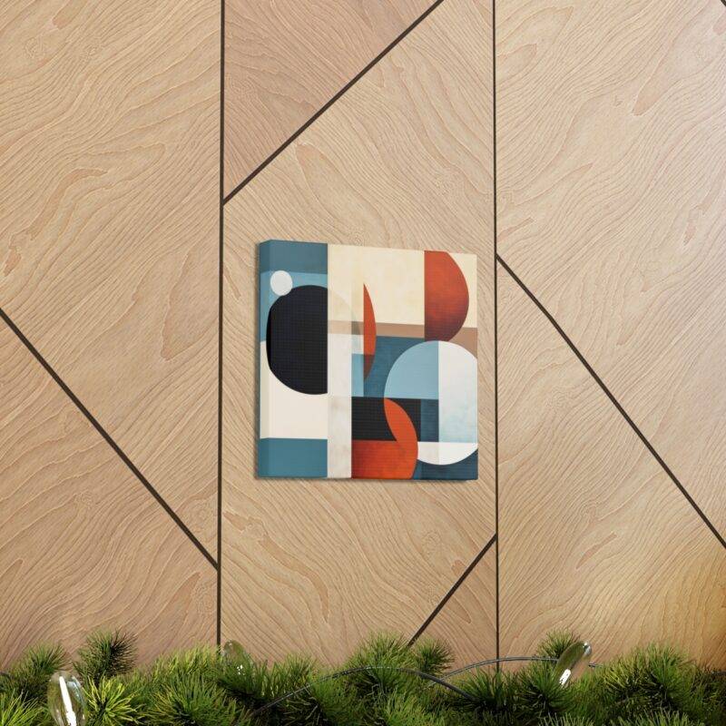 Abstract geometric wall art