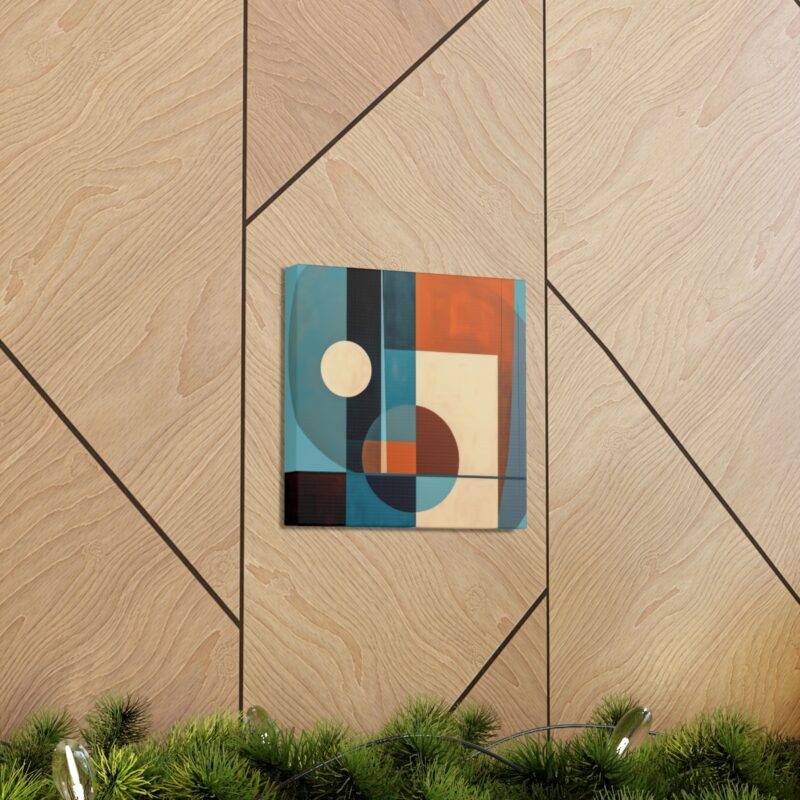 Geometric cubism abstract art