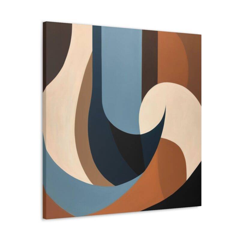 Geometric minimalist abstract art