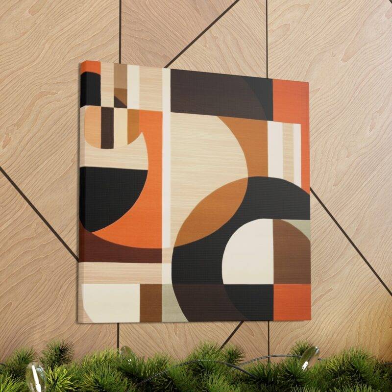 Geometric simple abstract art