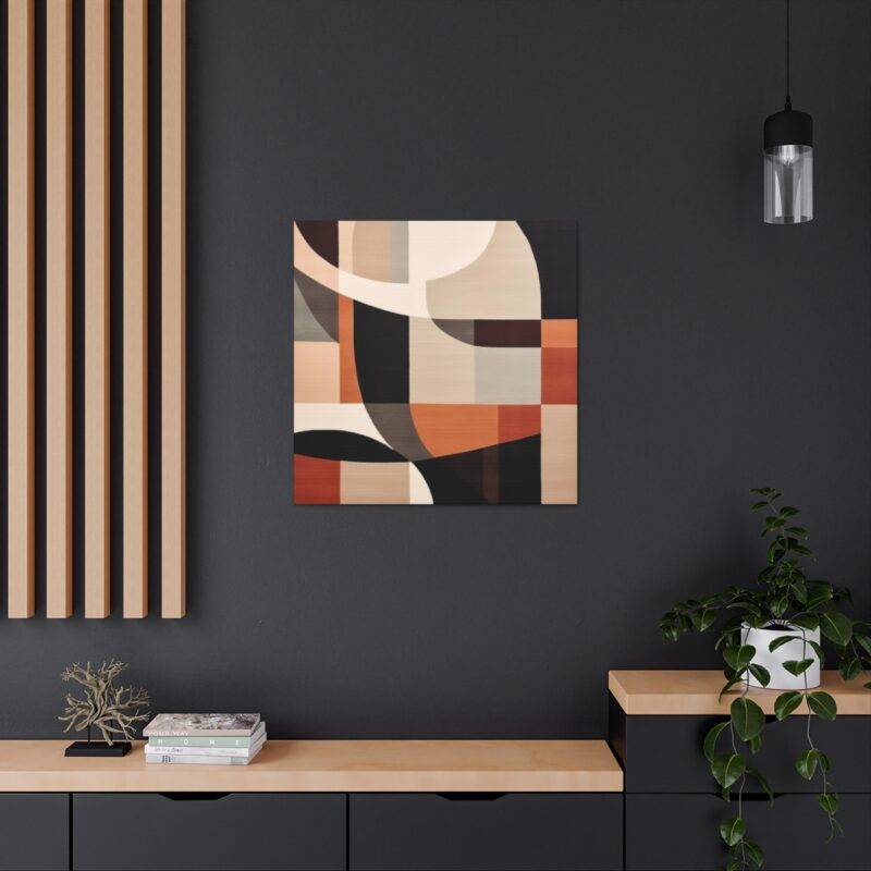 Modern geometric abstract art