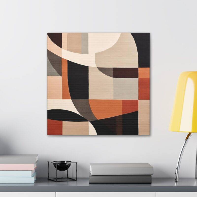 Modern geometric abstract art