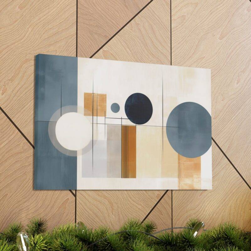 Modern geometric wall art