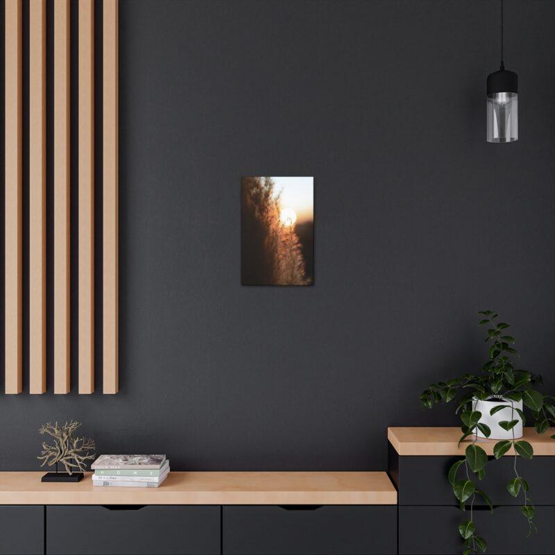 Sunset canvas wall art