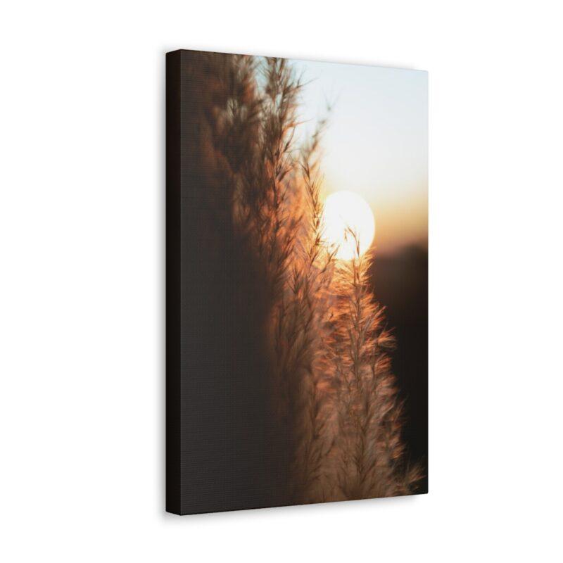 Sunset canvas wall art