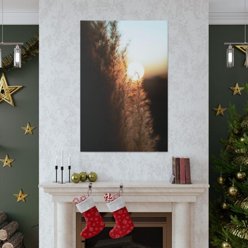 Sunset canvas wall art