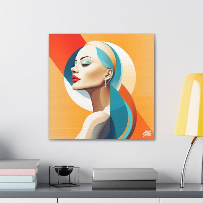 Woman wall art