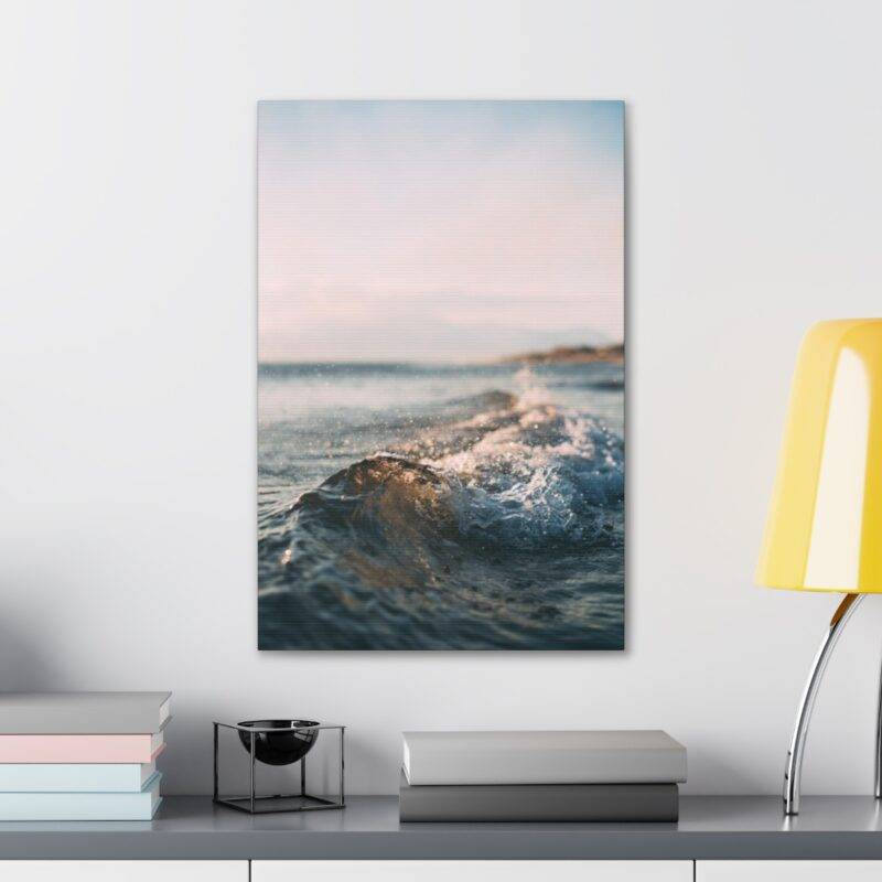 Beach wave wall art