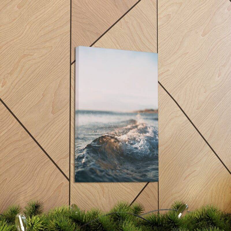 Beach wave wall art