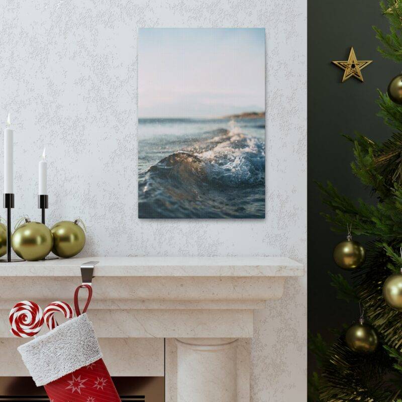 Beach wave wall art