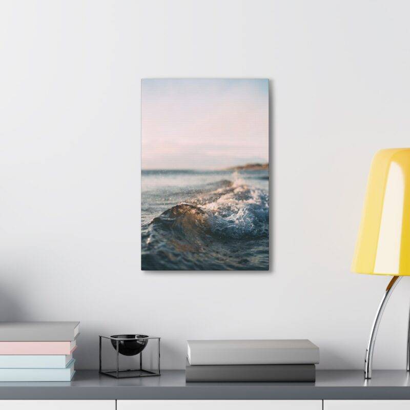 Beach wave wall art