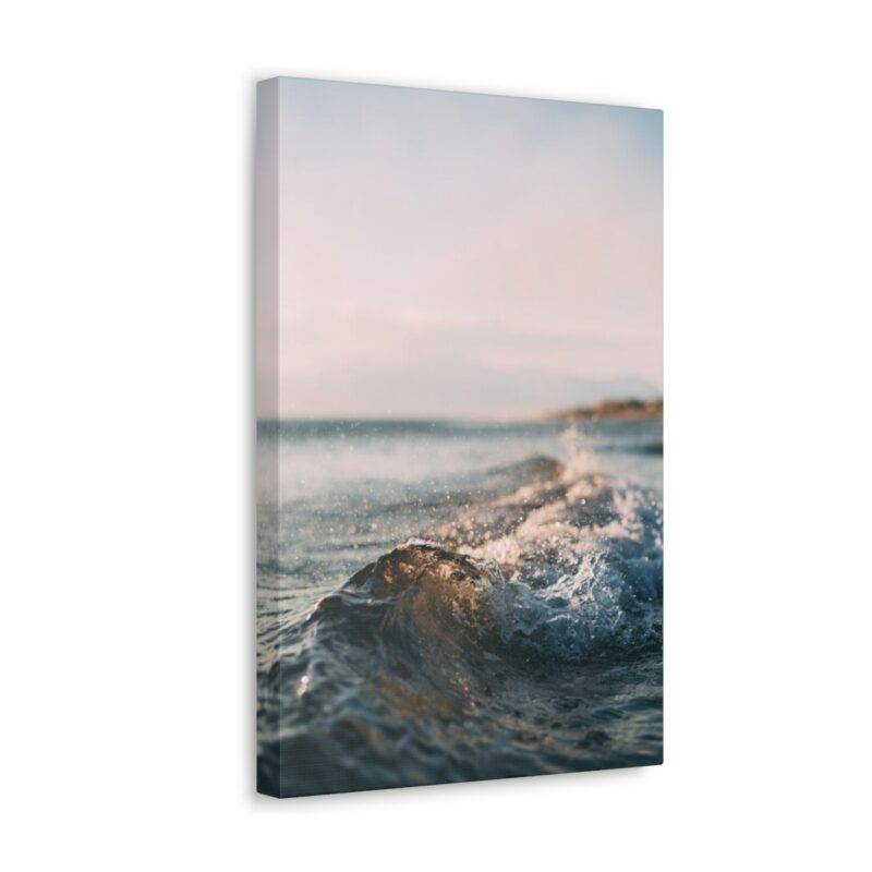 Beach wave wall art