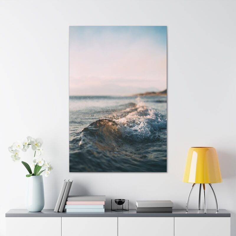 Beach wave wall art