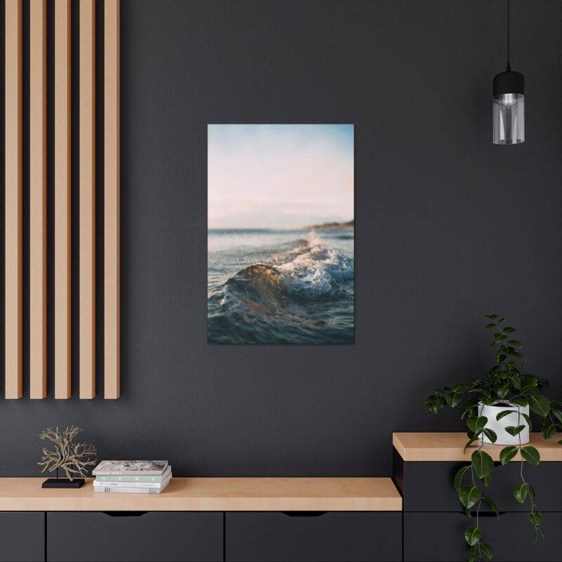 Beach wave wall art