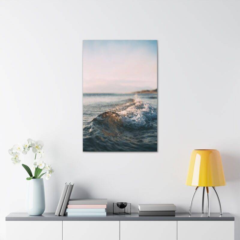 Beach wave wall art