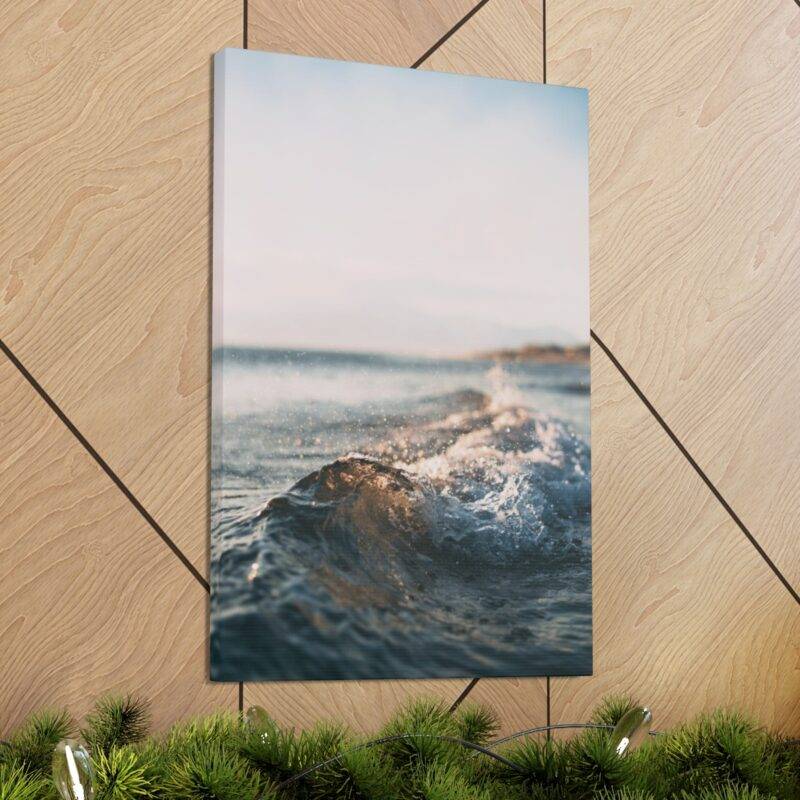 Beach wave wall art