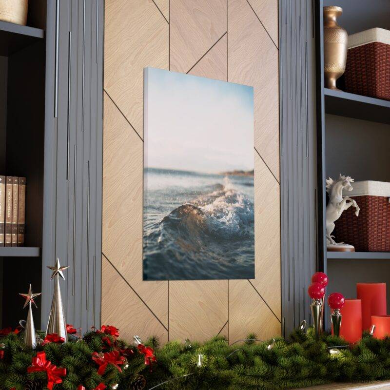 Beach wave wall art